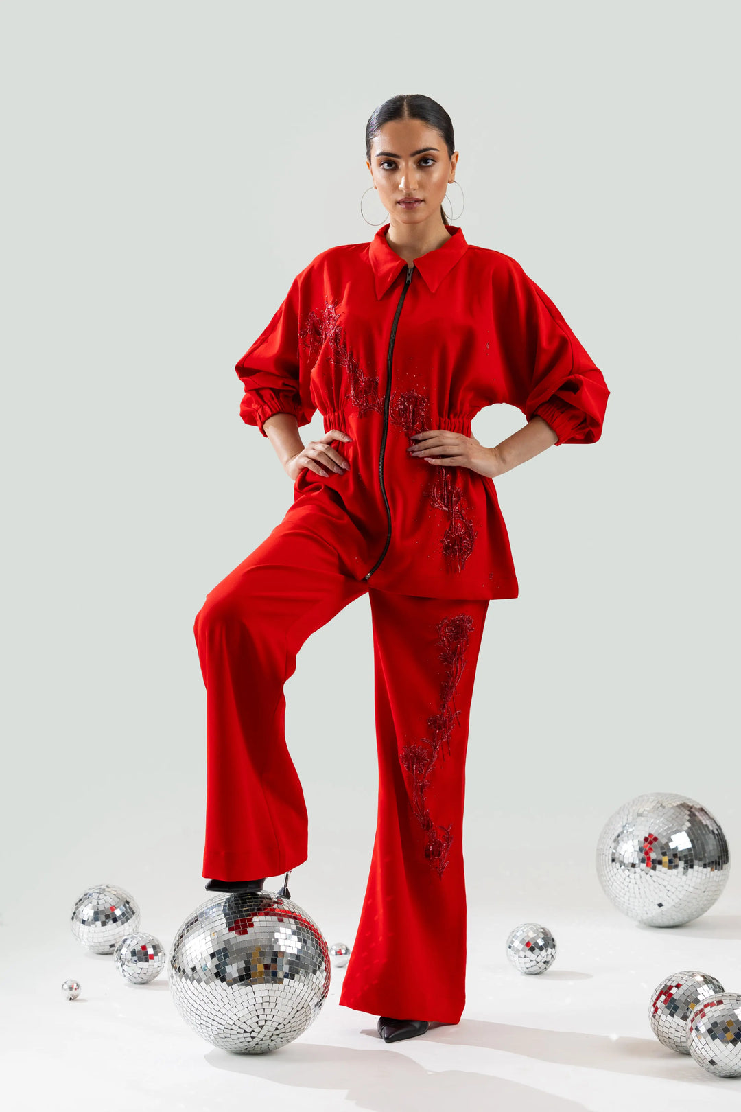 Hayami Red Co-ord