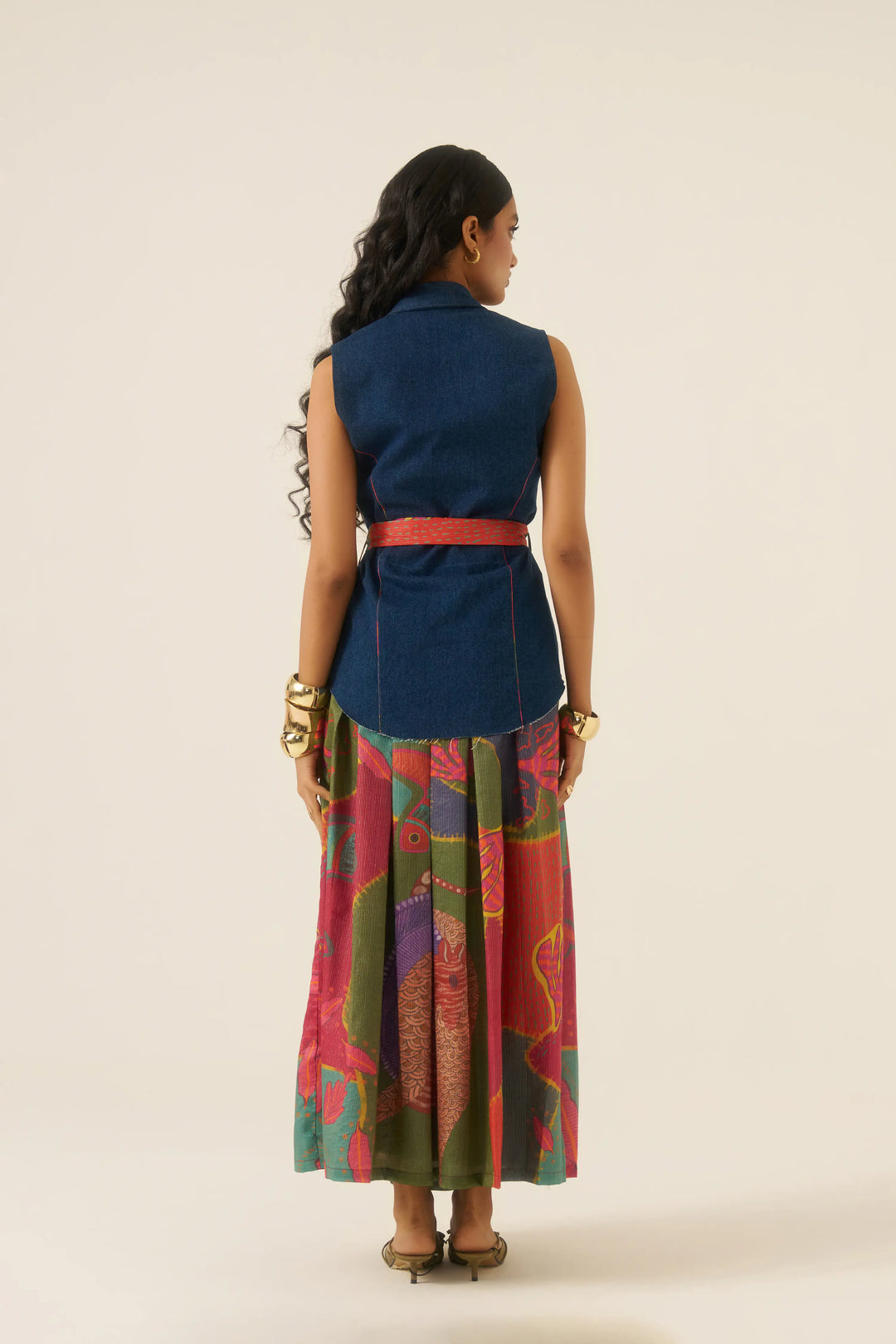 Forest Mosaic Skirt Set