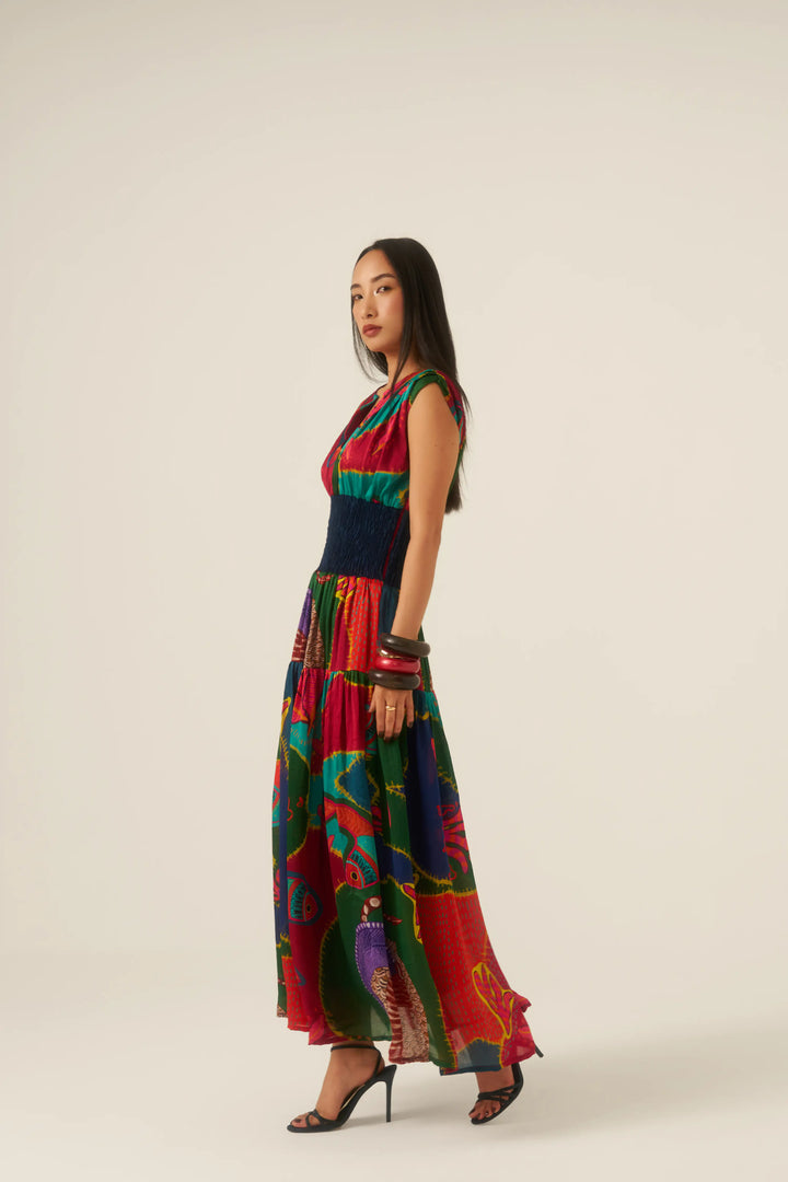 Forest Mosaic Dress