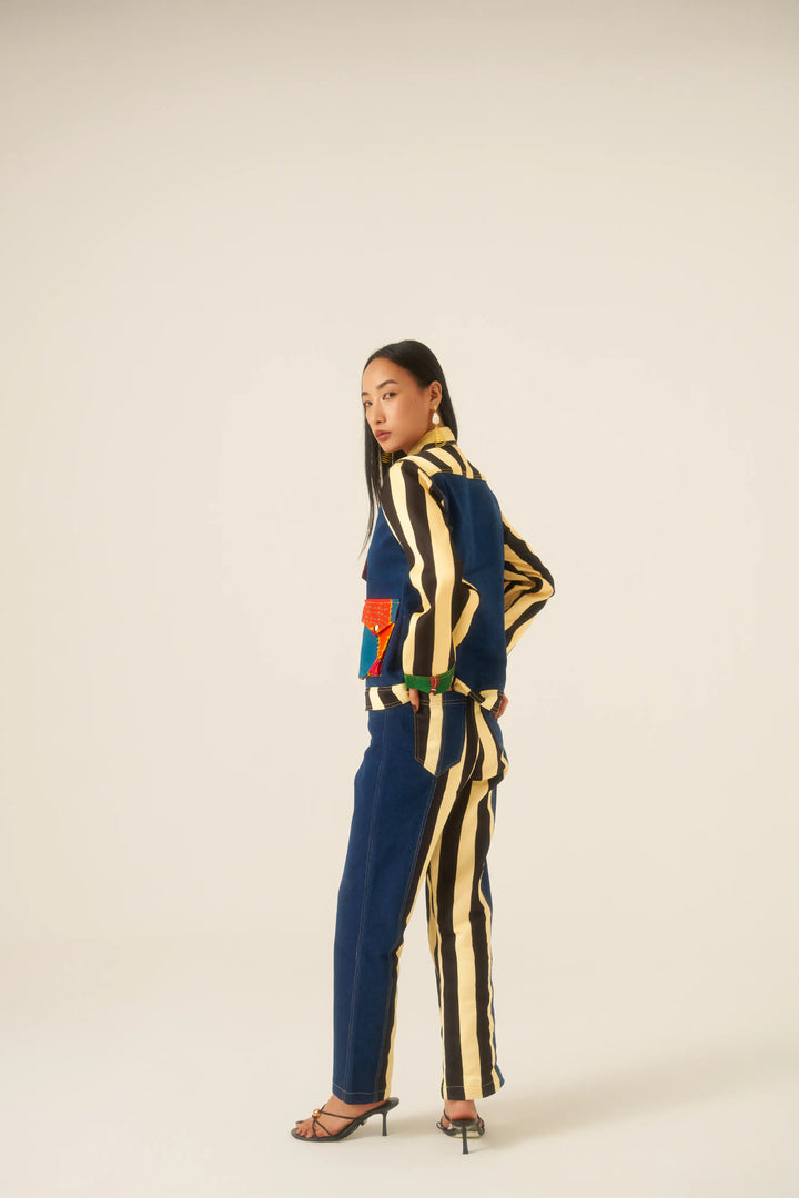 Forest Mosaic Jacket Set