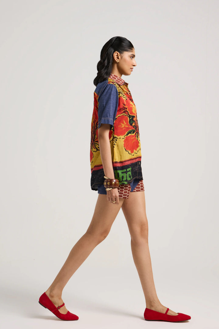 Phool Shirt Set
