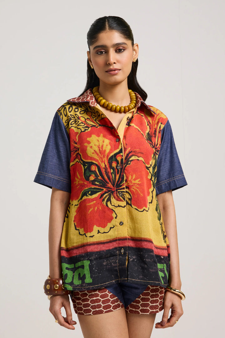 Phool Shirt Set