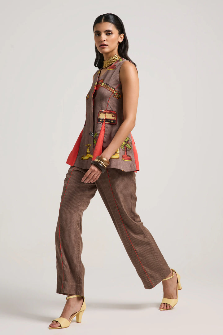 Rozaana Vest Set