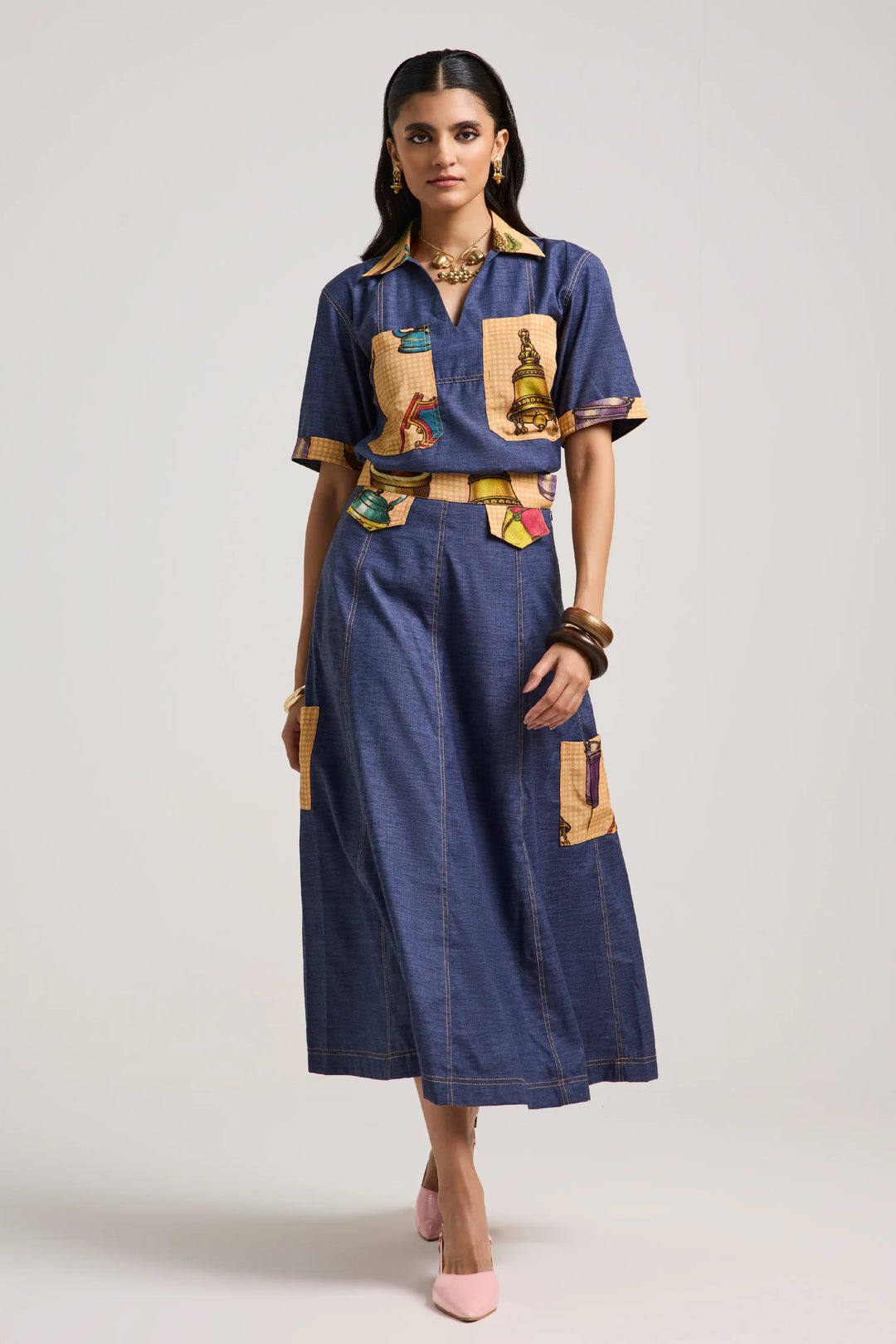 Sanduk Skirt Set