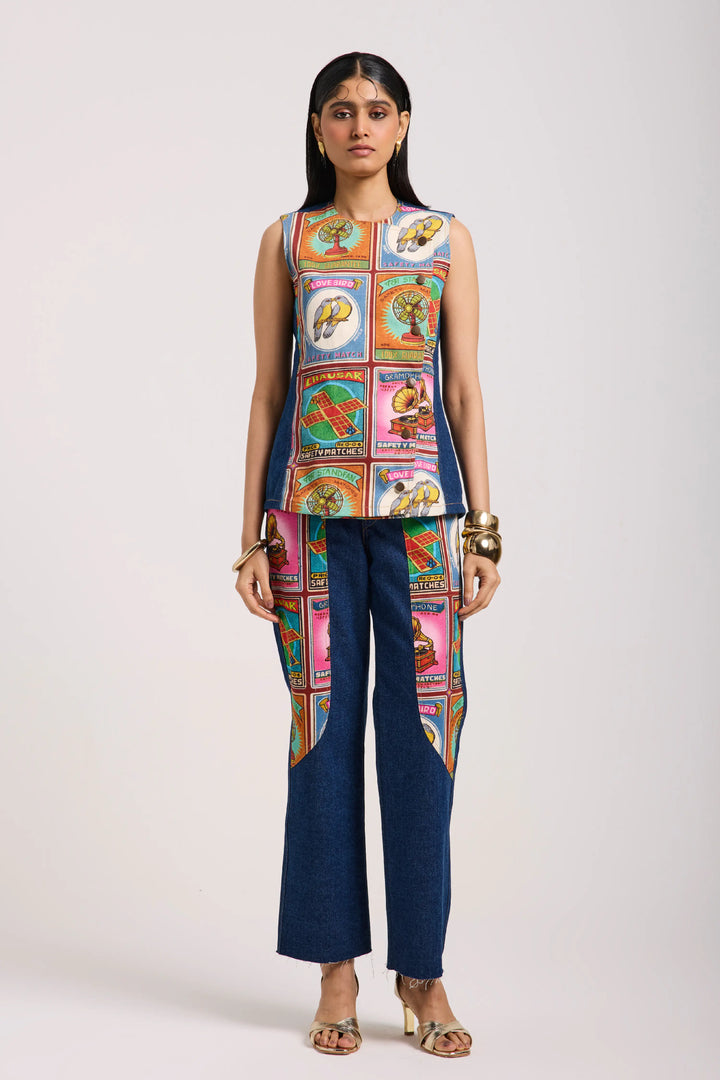 Love Birds Vest Set