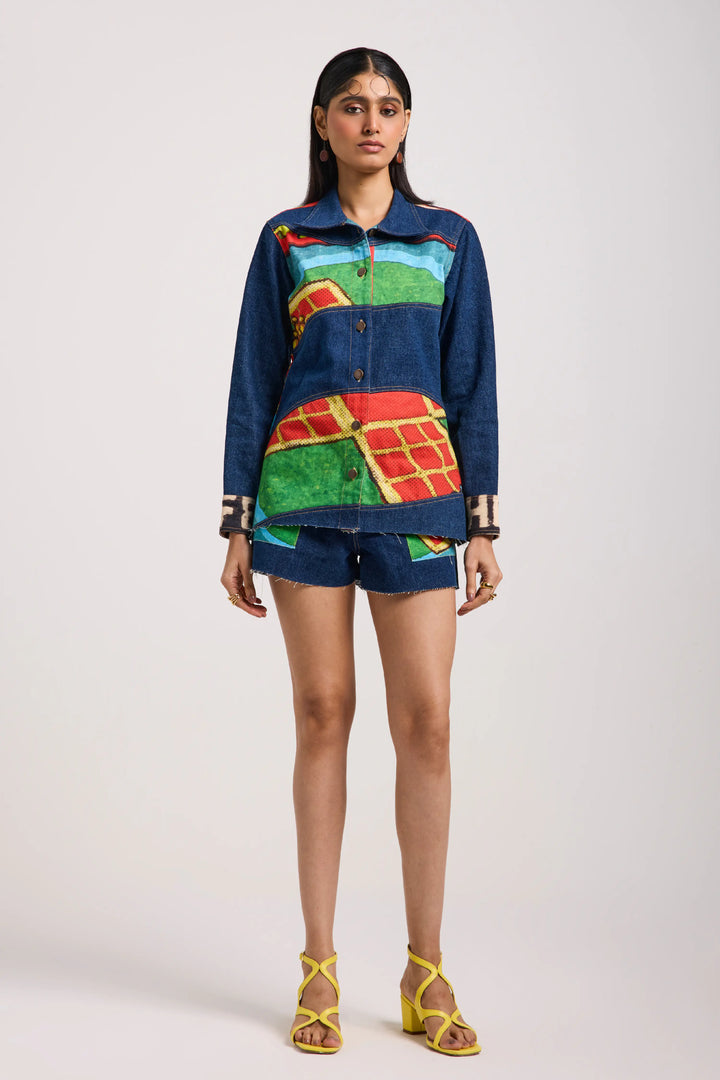 Chausar Jacket Set