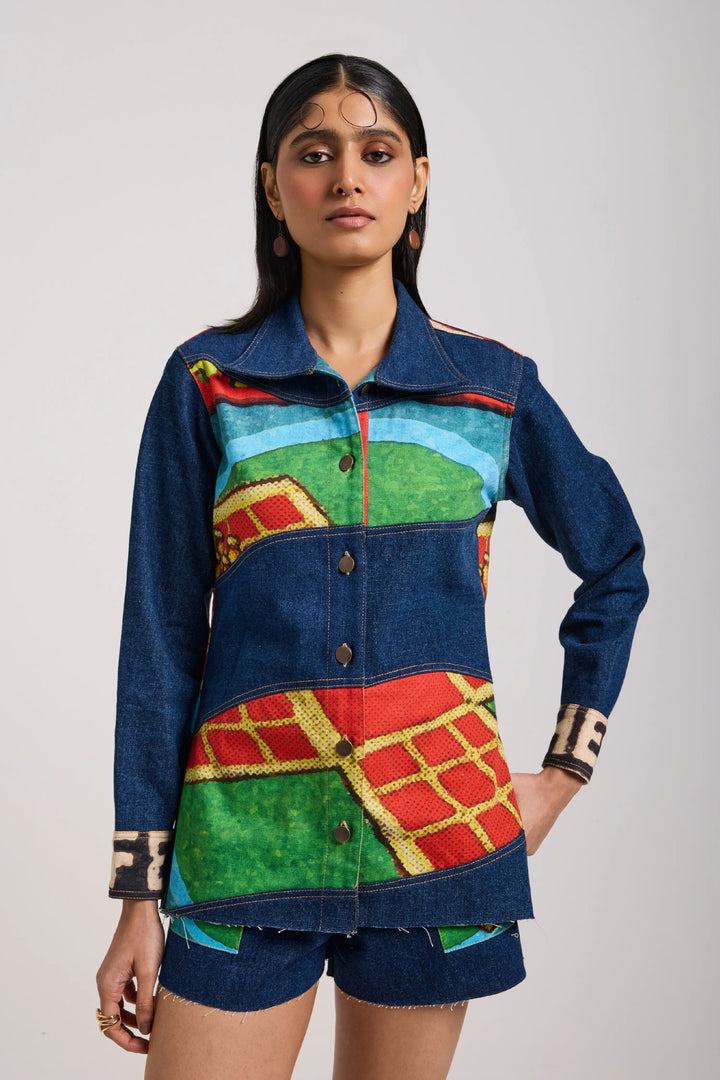Chausar Jacket Set