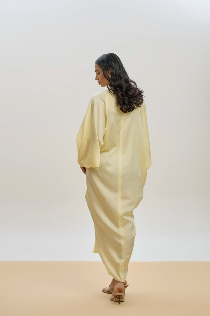 Sahara Kaftan Butter Yellow