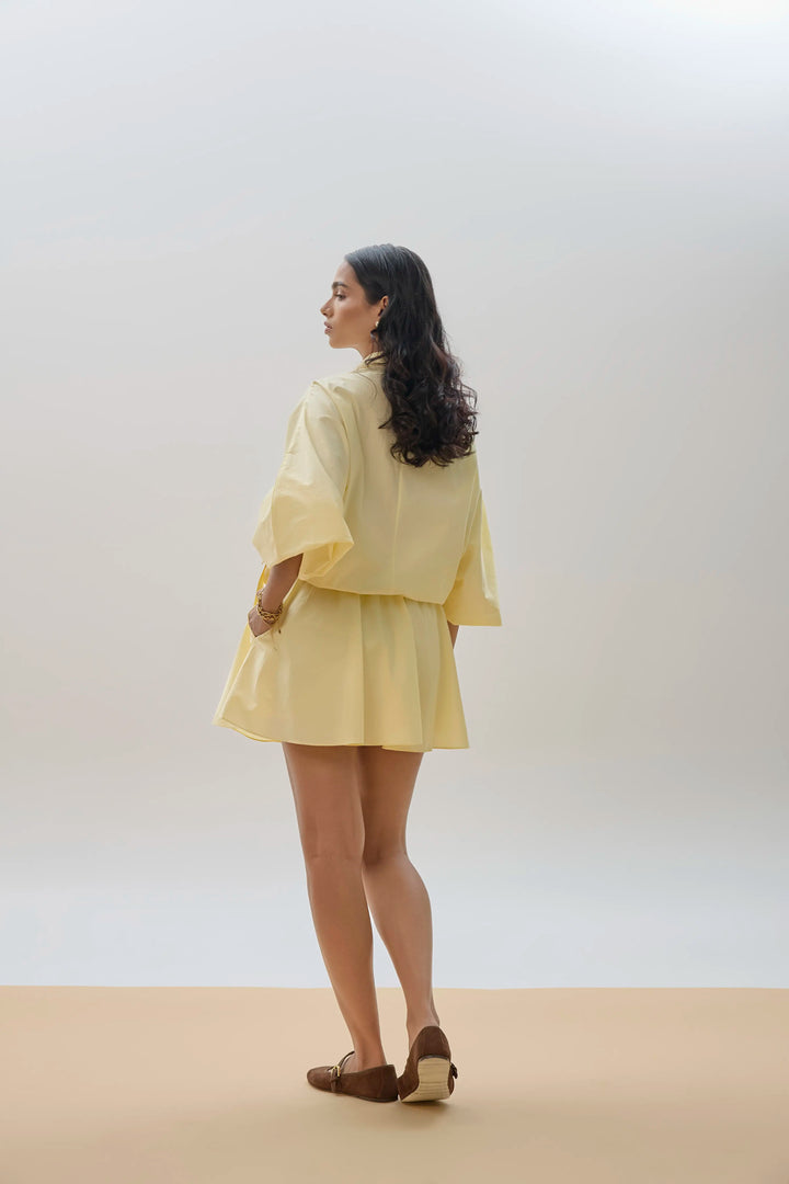 Avira Dress Butter Yellow