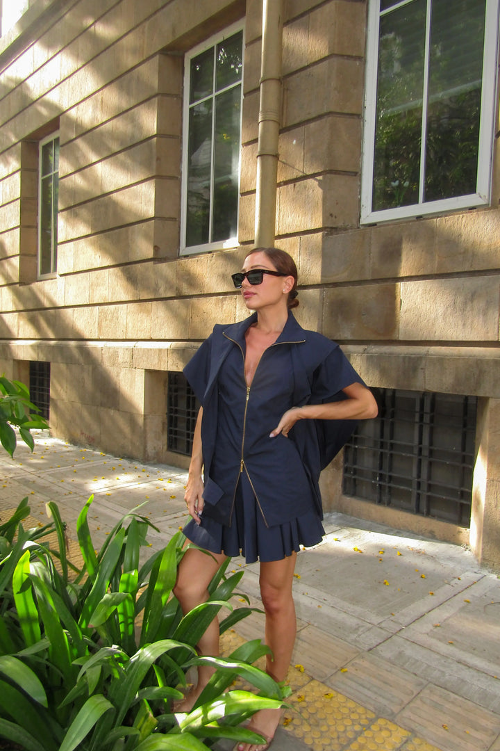 Soha co-ord set Navy Blue