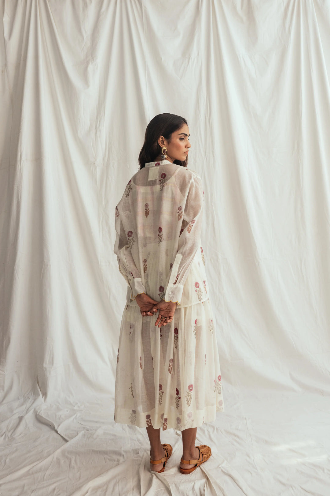 Kulfi Scallop Shirt