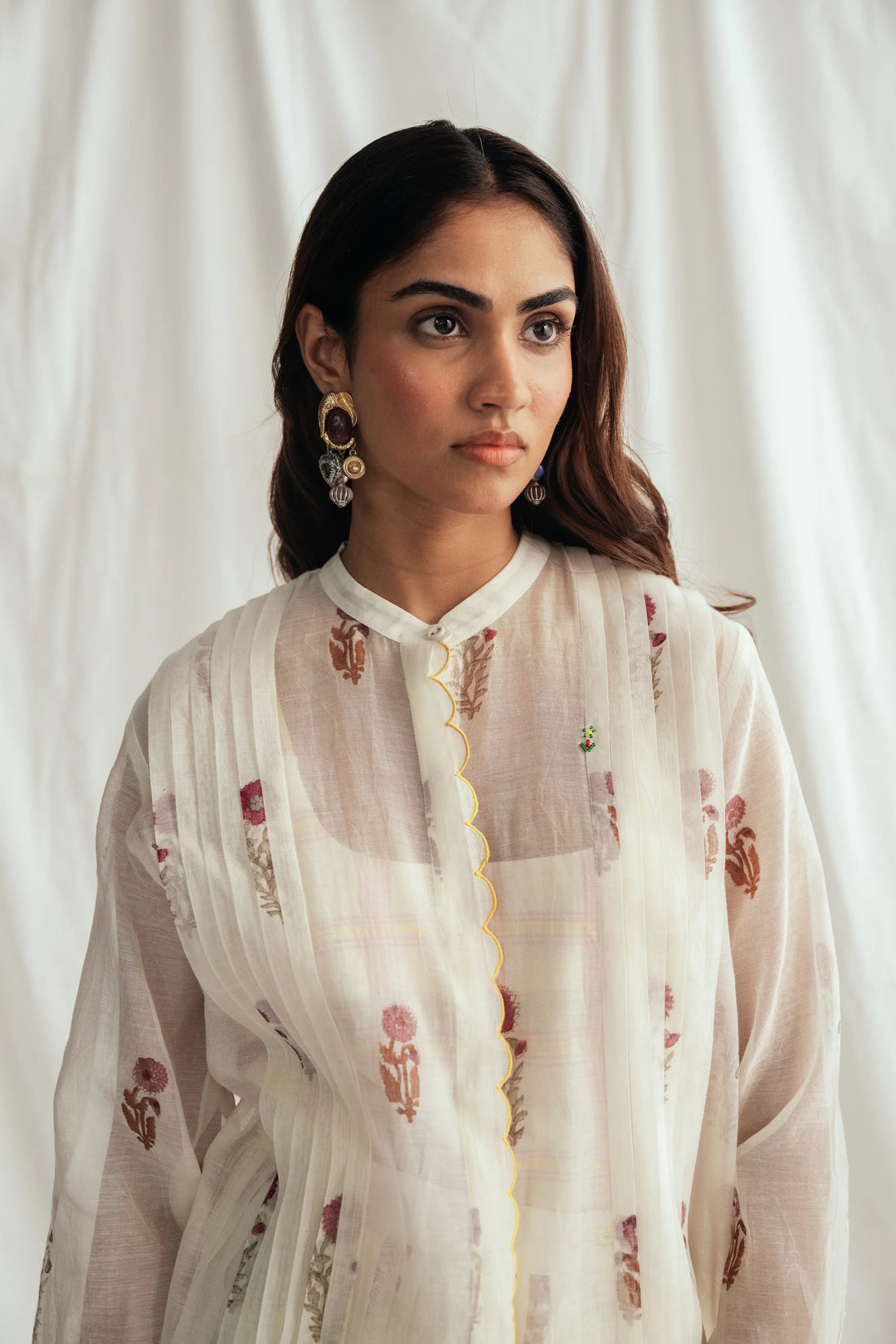 Kulfi Scallop Shirt