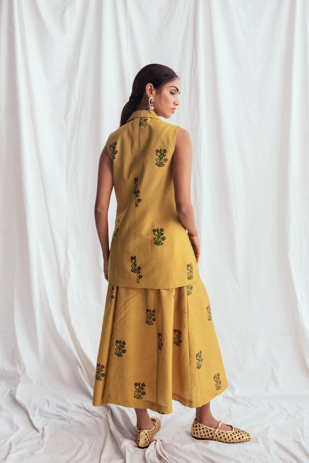 Nimbu Silk Blazer