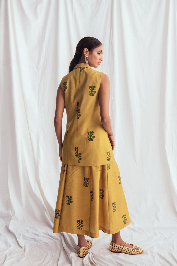 Nimbu Silk Blazer