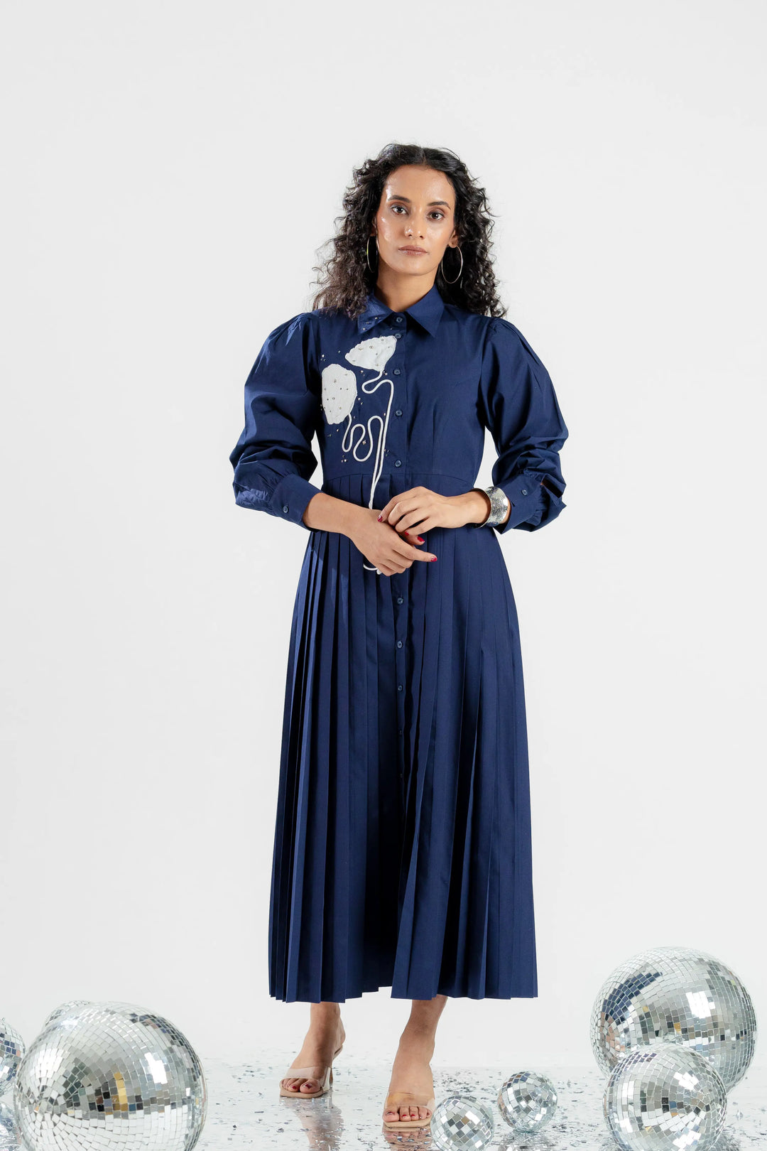 Kirei  Navy Dress