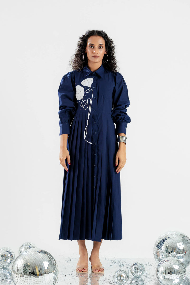 Kirei  Navy Dress