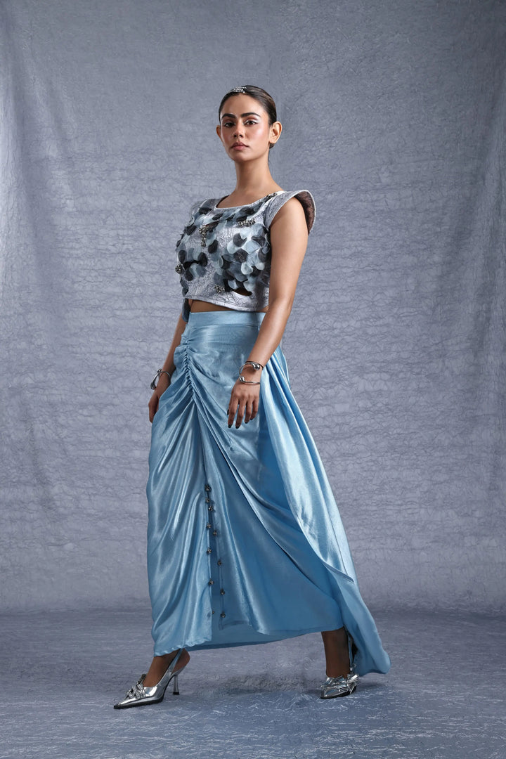 Kiran Rouched Skirt