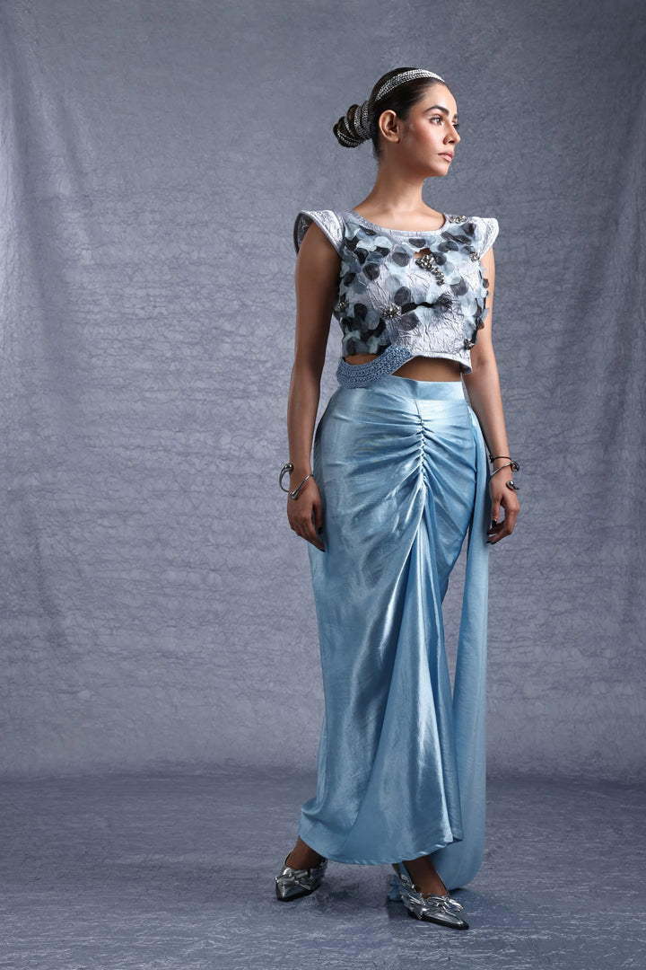 Kiran Rouched Skirt