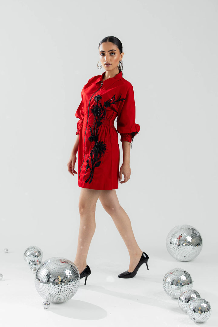 Lucent Red Dress