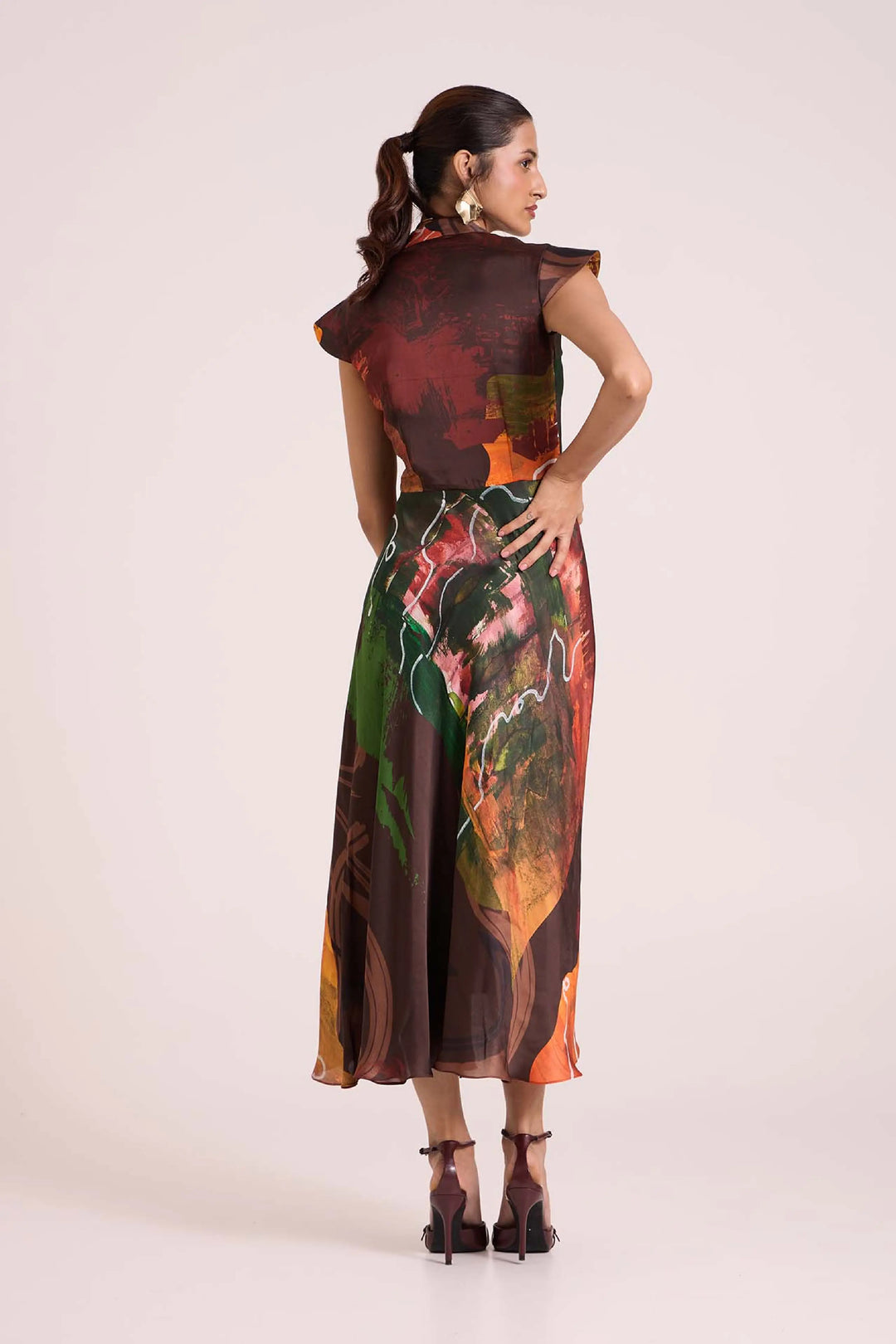 Ceres Draped Midi