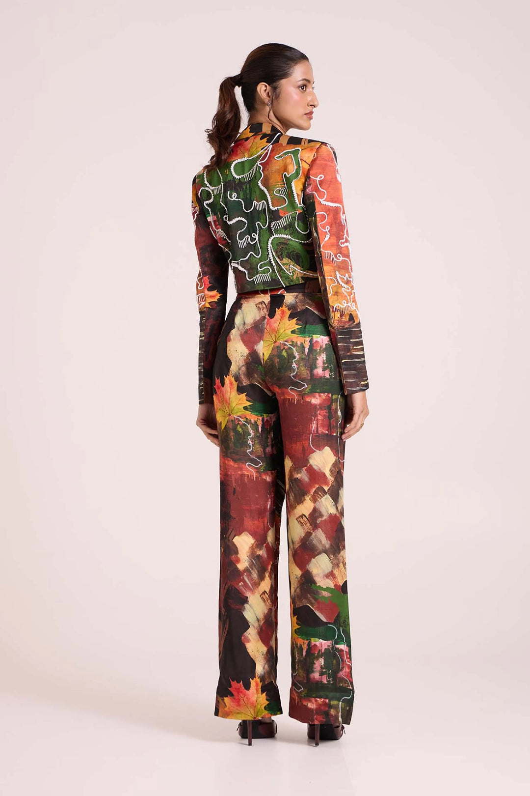 Demeter Cropped Suit