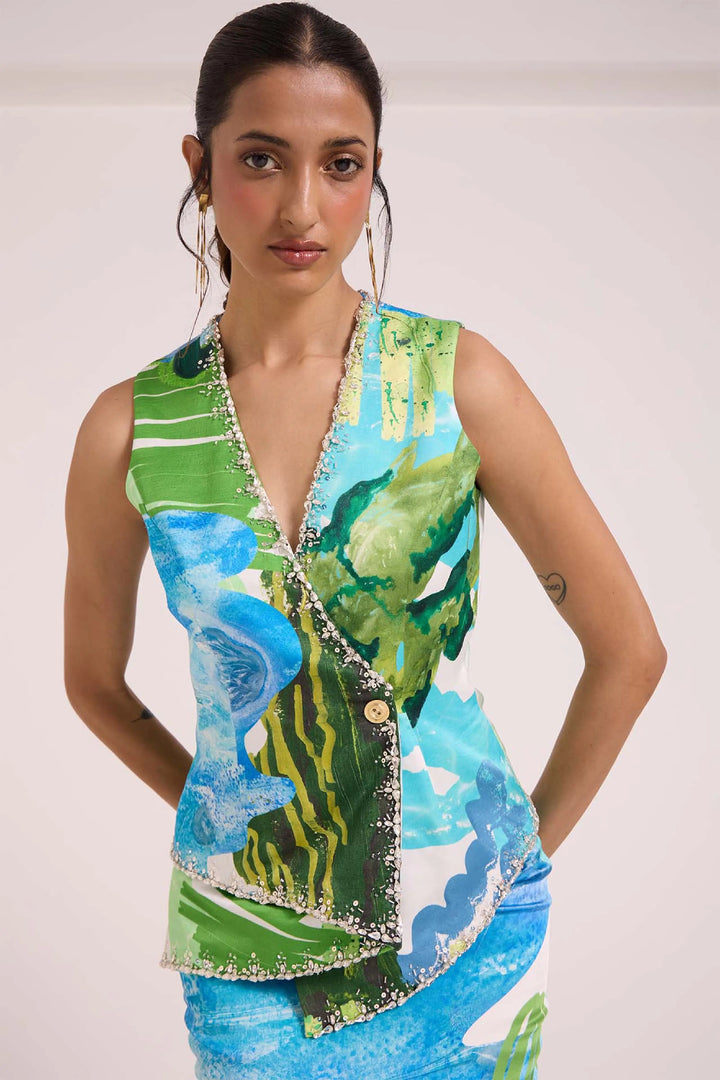 Nere Vest & Skirt