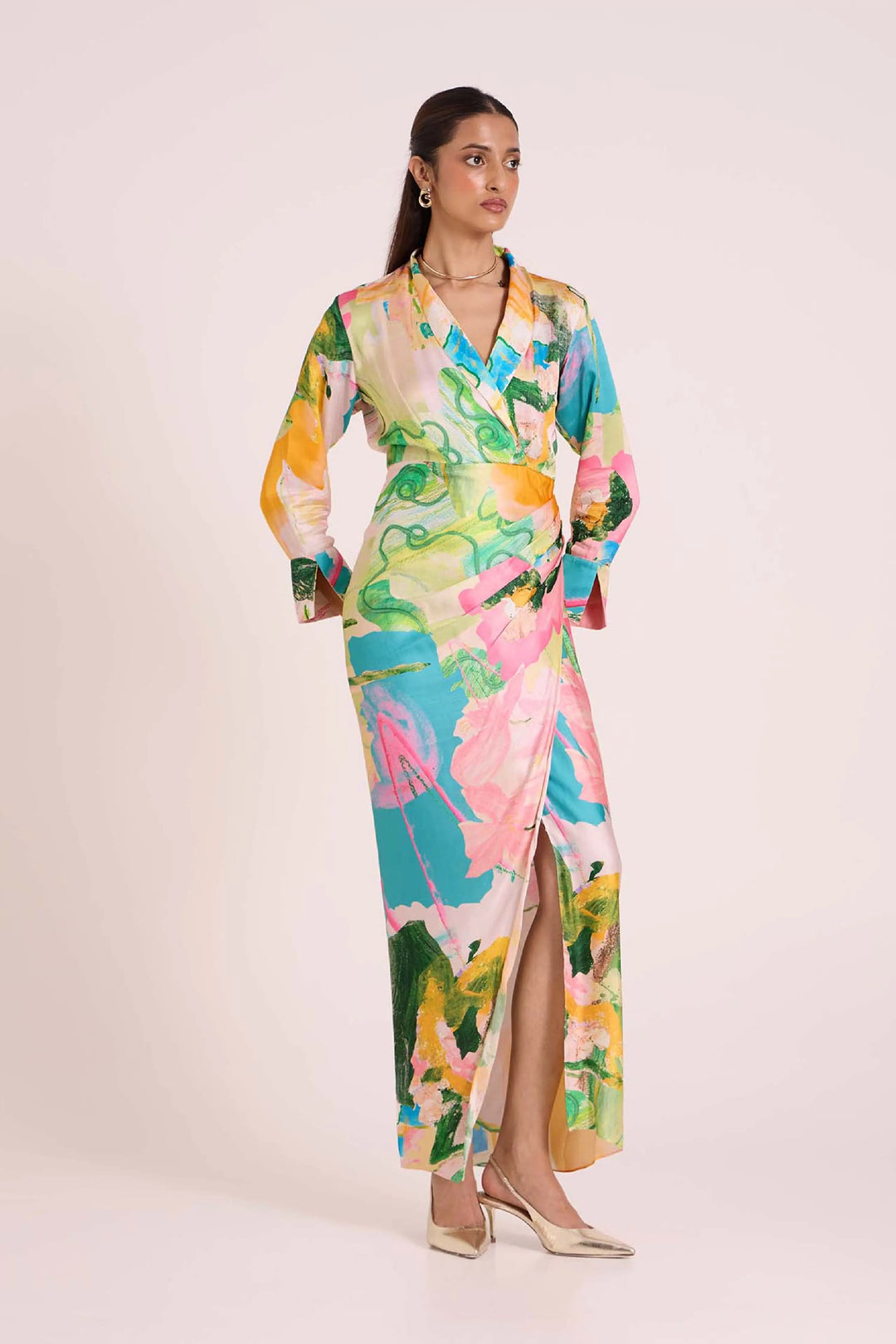 Eiar Draped Midi