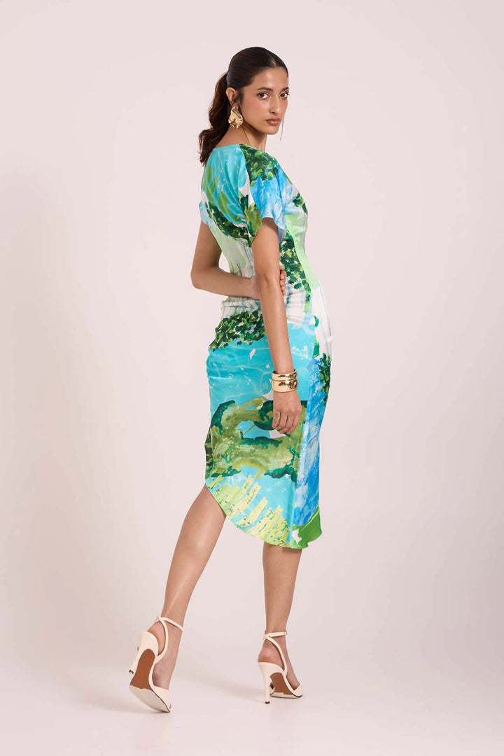 Nere Asymmetrical Dress