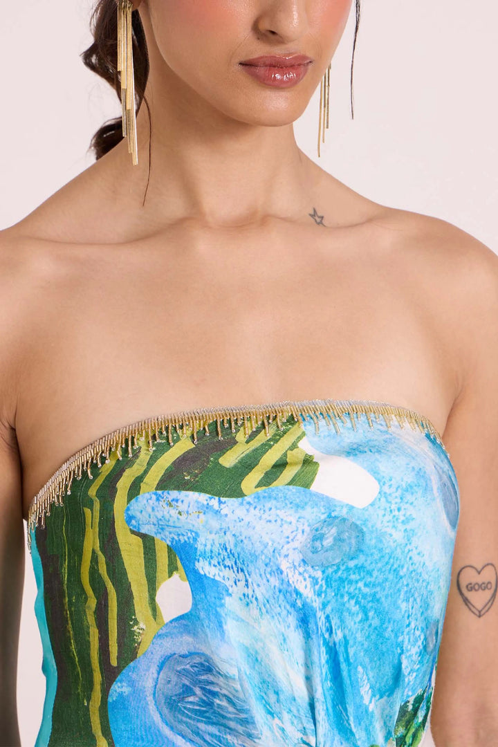 Nere Waterfall Dress