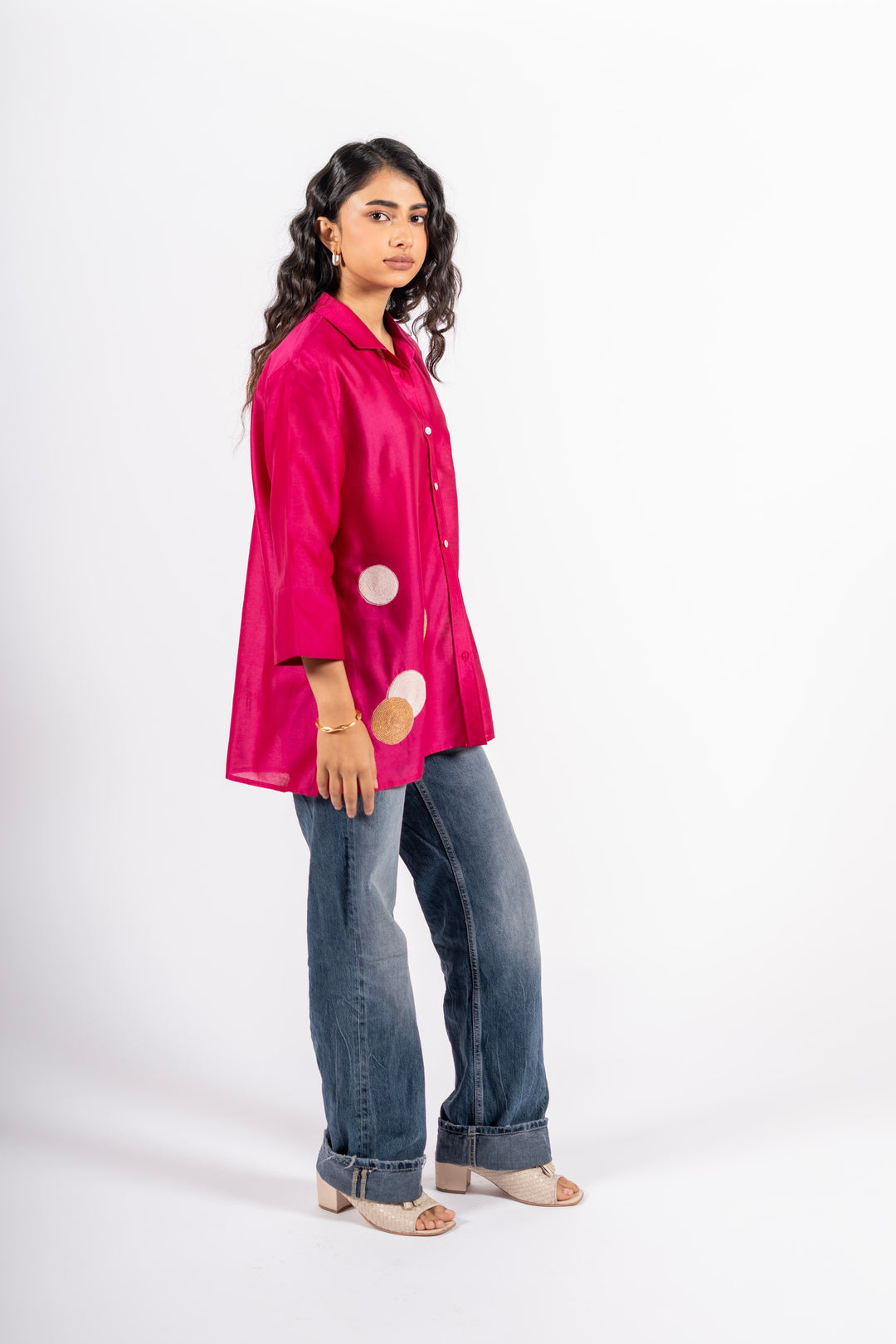 Magenta Pink Saint Shirt