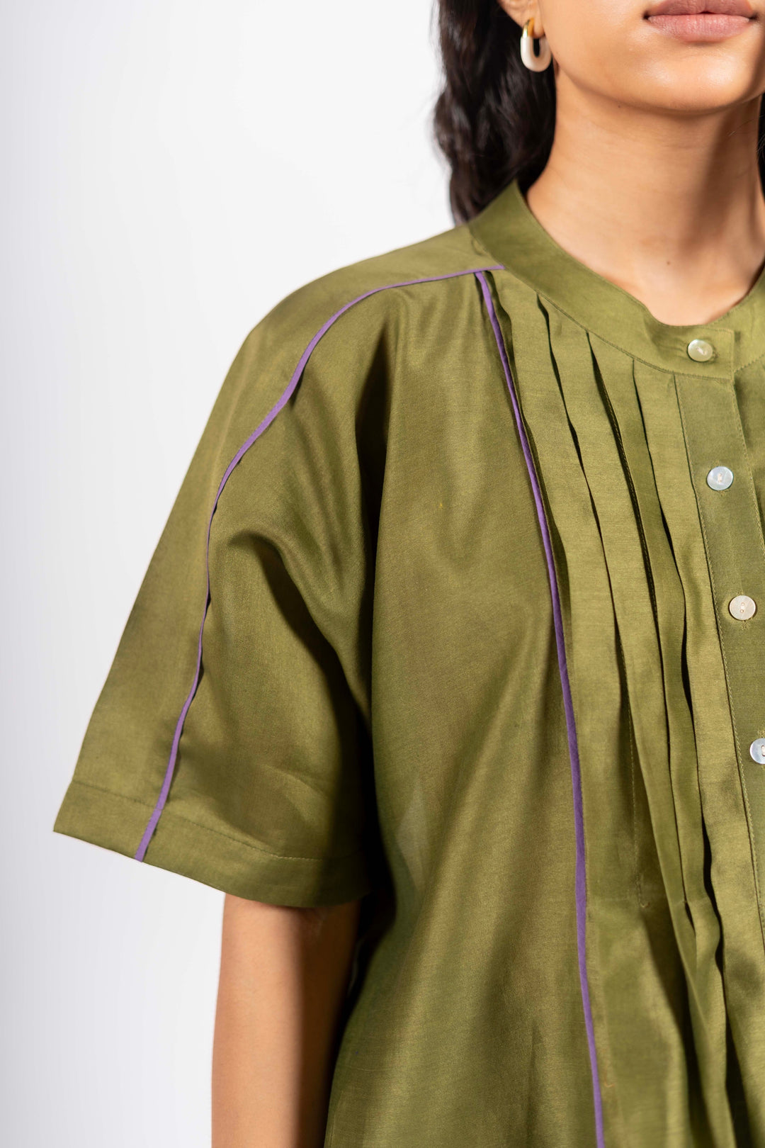Khakhi Green Rattle Shirt