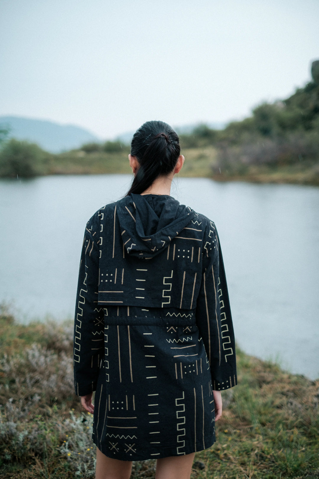 Bodrum utility jacket dress - Black