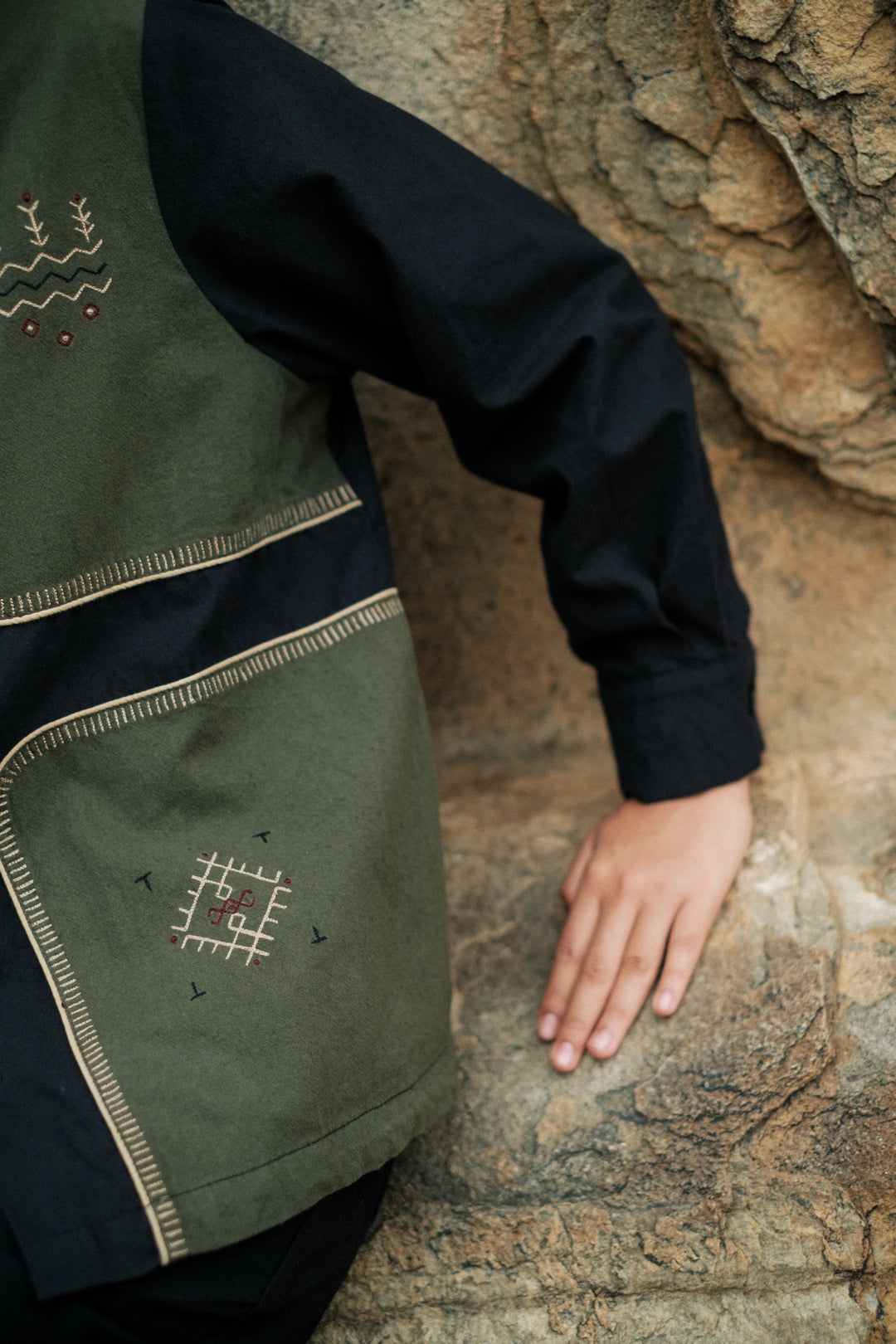 Canyon four patch shirt