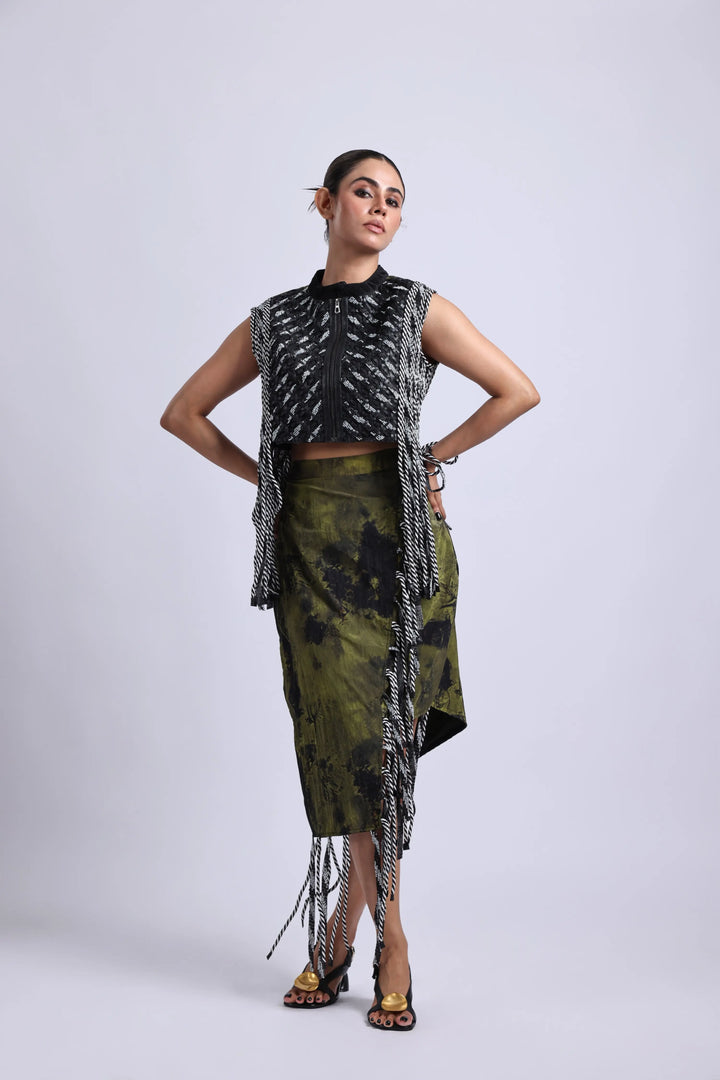 Magnolia Fringe Skirt