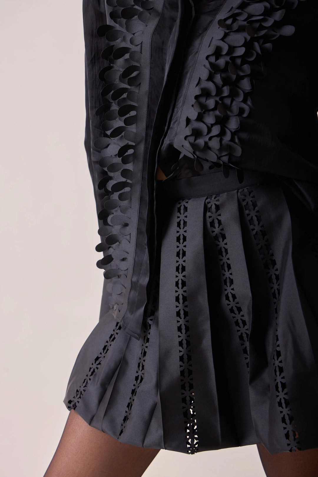 Noir Bubble Skirt