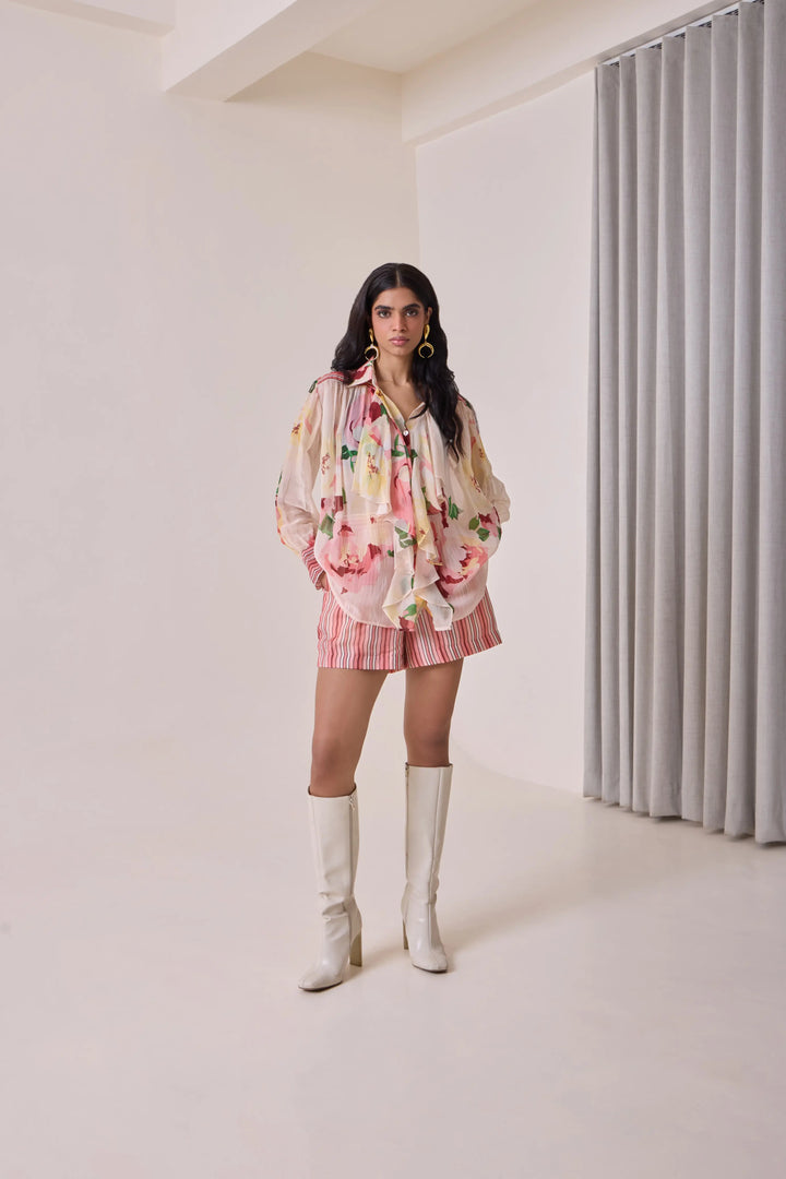 Bloom Ruffled Shirt