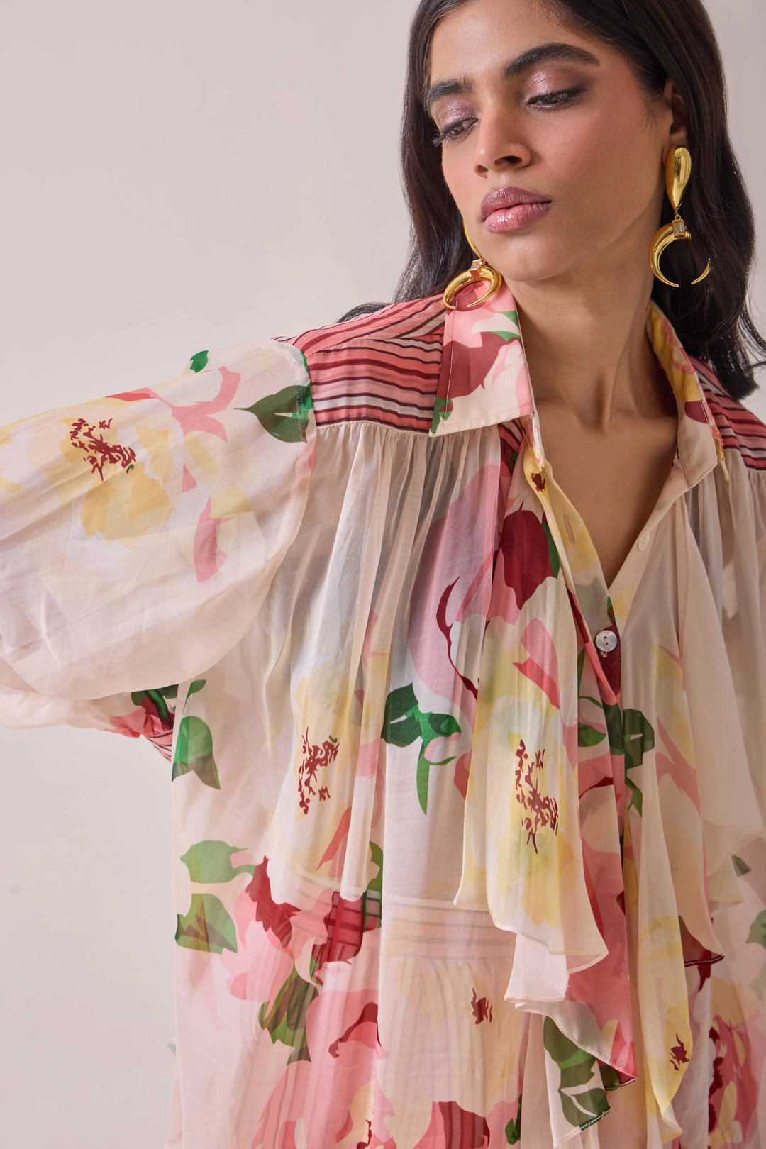 Bloom Ruffled Shirt