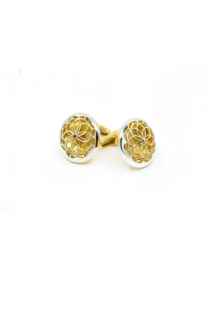 Golden Glimpse Cufflinks