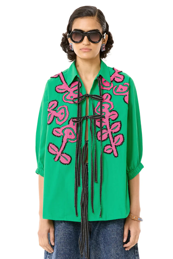 Handcrafted Tie-up Shirt