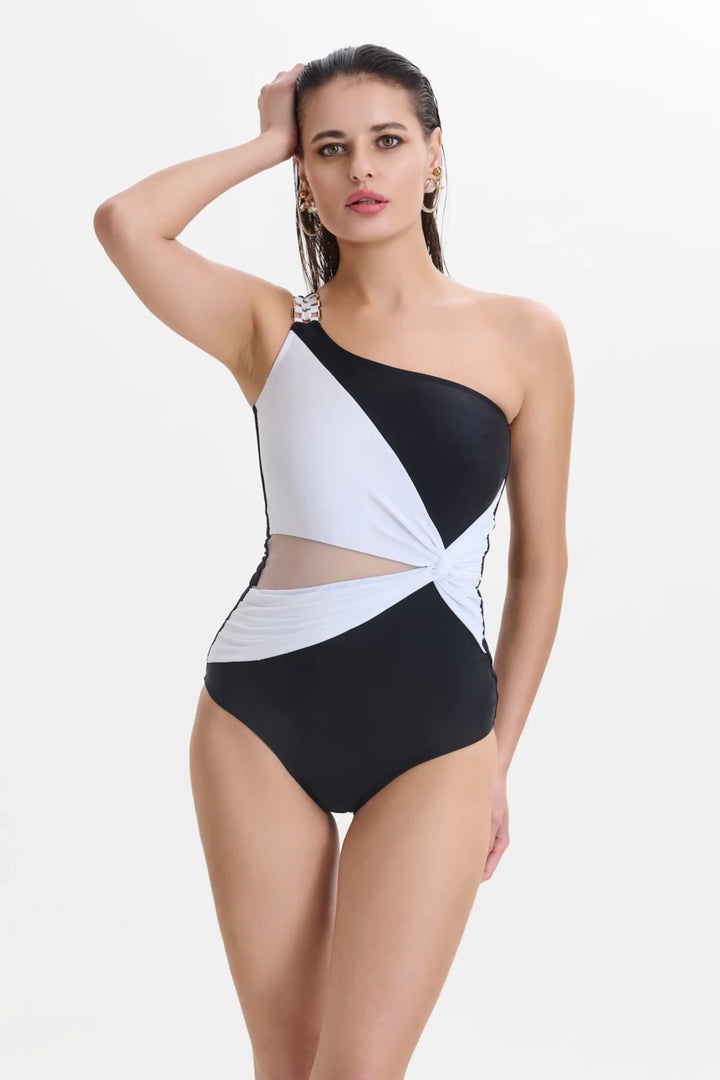 MONOCHROME MIRACLE FIT SWIMSUIT