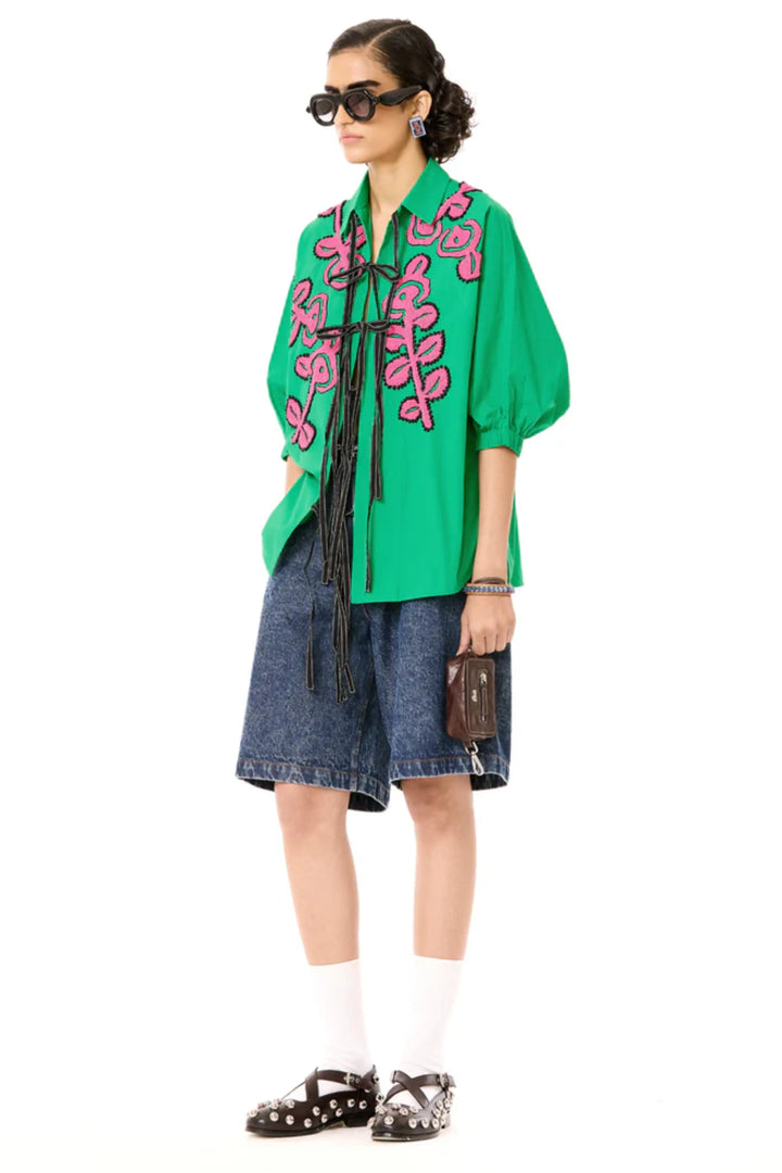 Handcrafted Tie-up Shirt