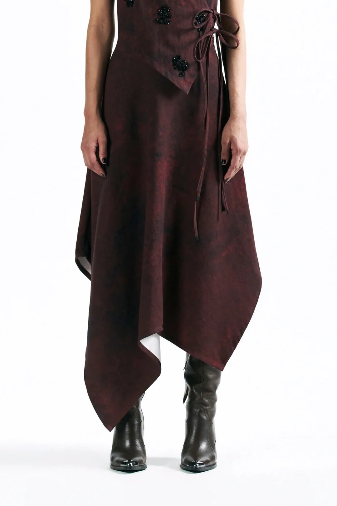 Merlot Muse Handkerchief Skirt