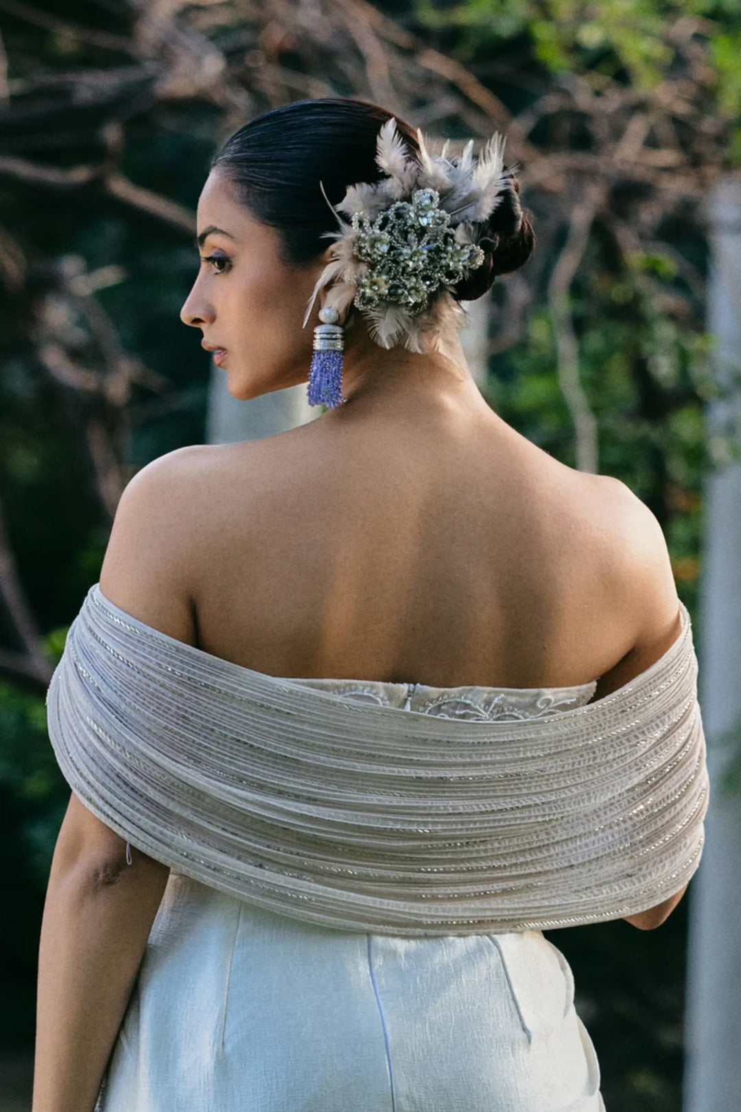 Ivory Feather Cascade
