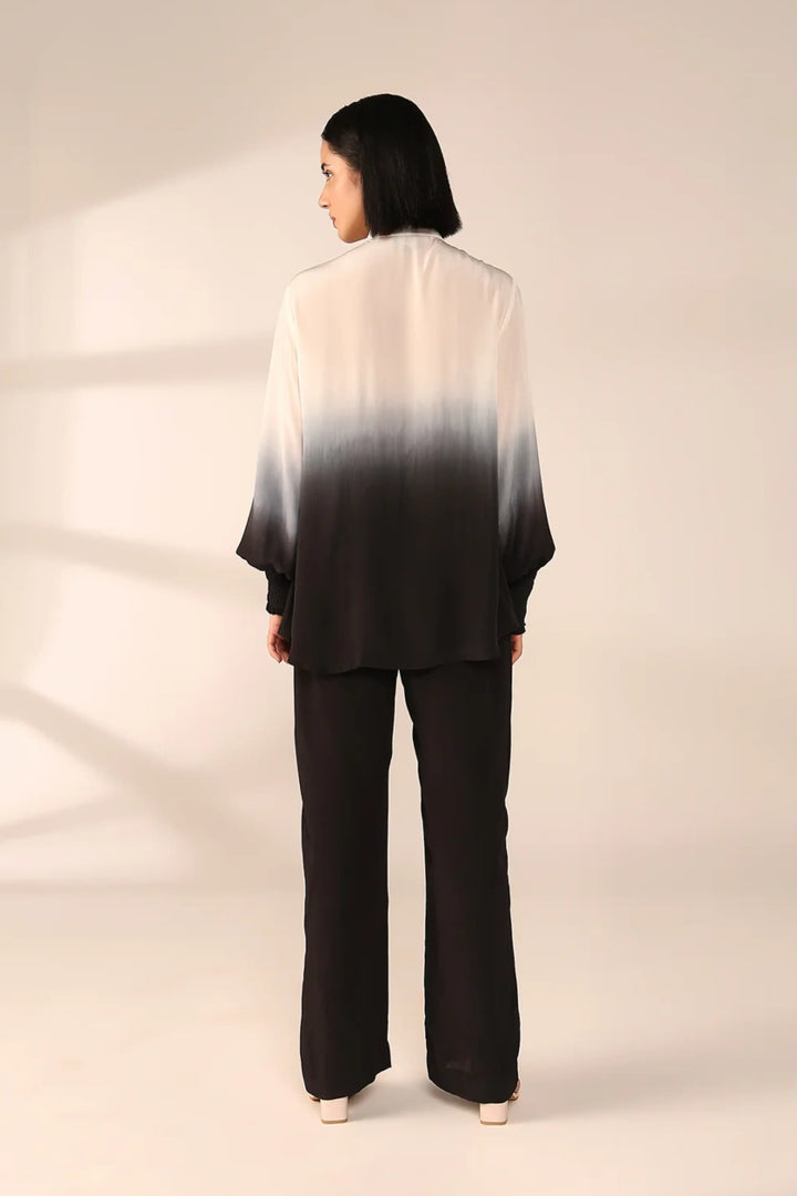 Centre Fern Co-ord Set - Charcoal