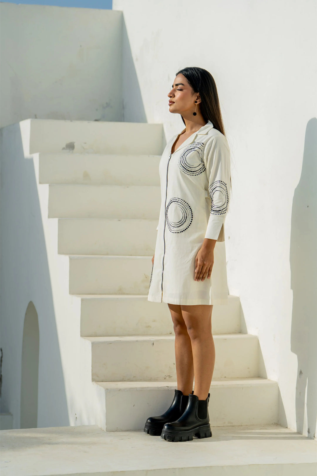 Ivory Orbit Dress