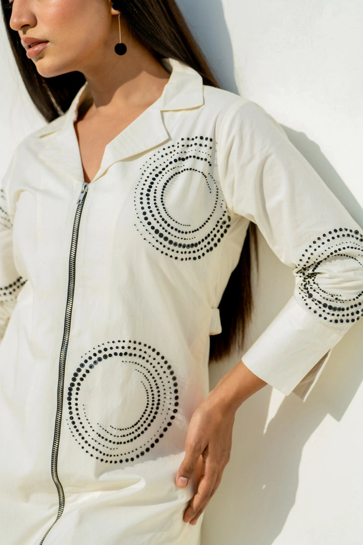 Ivory Orbit Dress