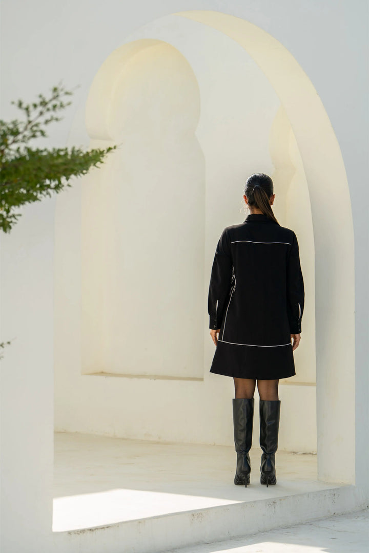 Black Moon Gradation Dress