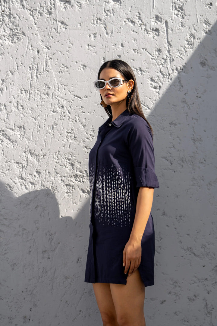 Pixelated Rhythm dress