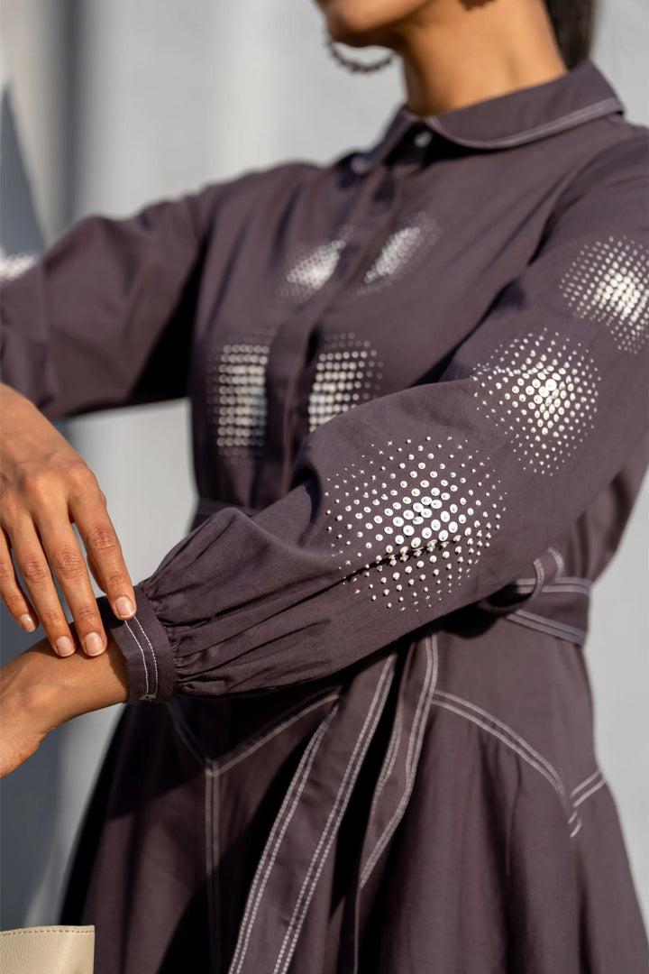 Twilight Orbit flare Dress