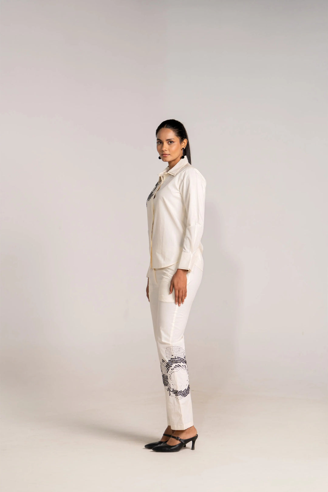 Halftone Ecru coord set